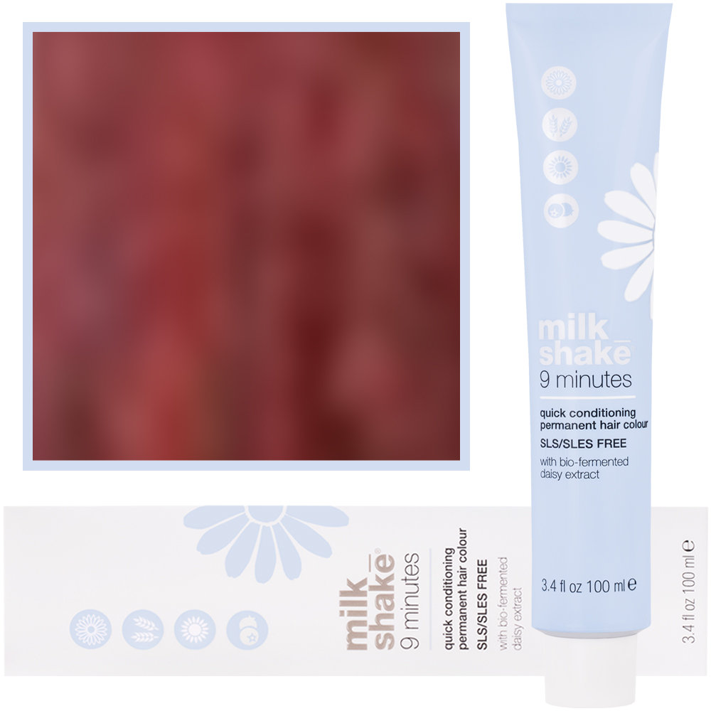 Milk Shake, 9 Minutes Quick Colour, Trwała farba do włosów 5,6|5R, 100 ml
