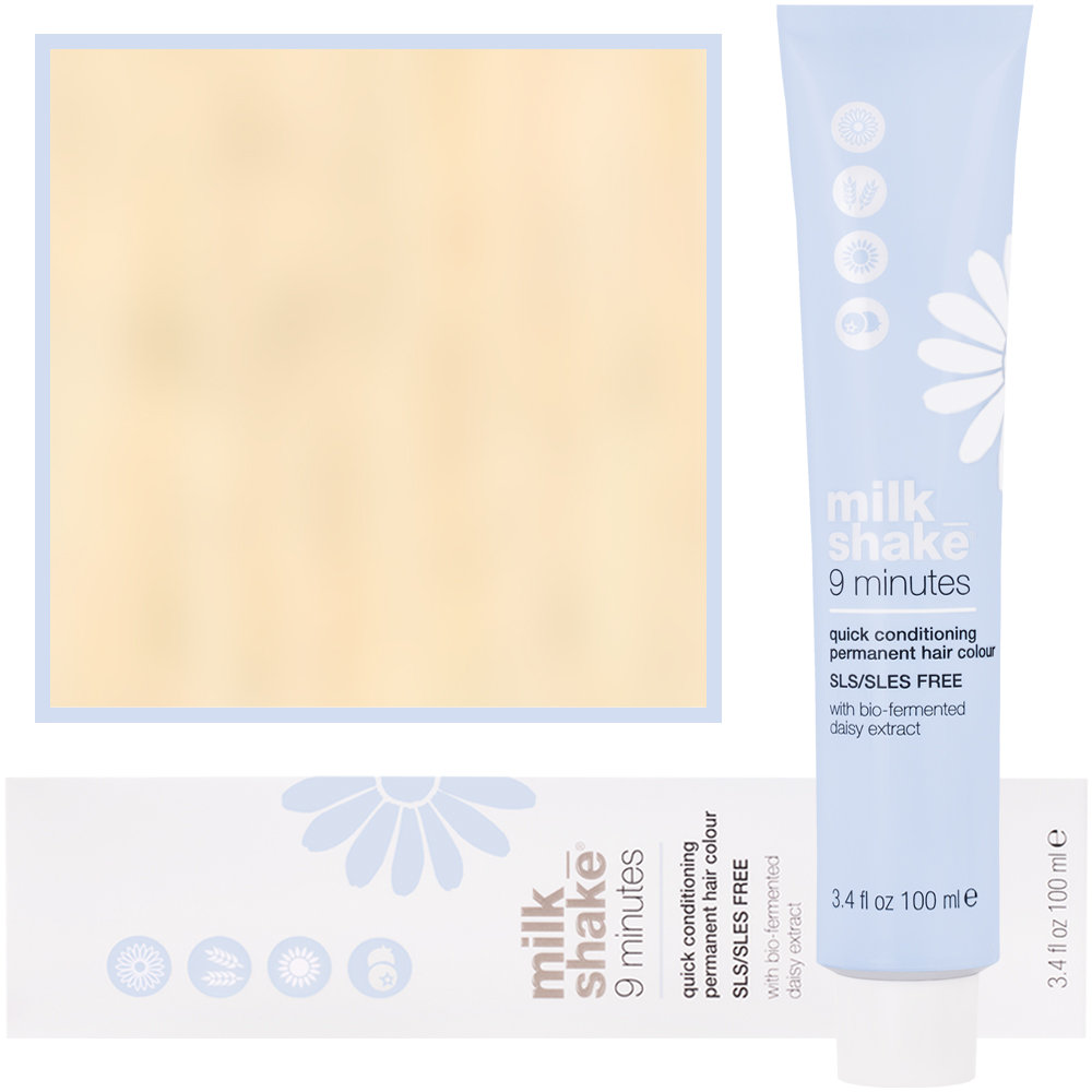 Trwała Farba do włosów Milk Shake 9 Minutes Quick Colour 10,0|10NN nawilża, odżywia, chroni, kryje siwe włosy
