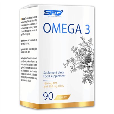 SFD Kwasy tłuszczowe OMEGA 3 90softgels