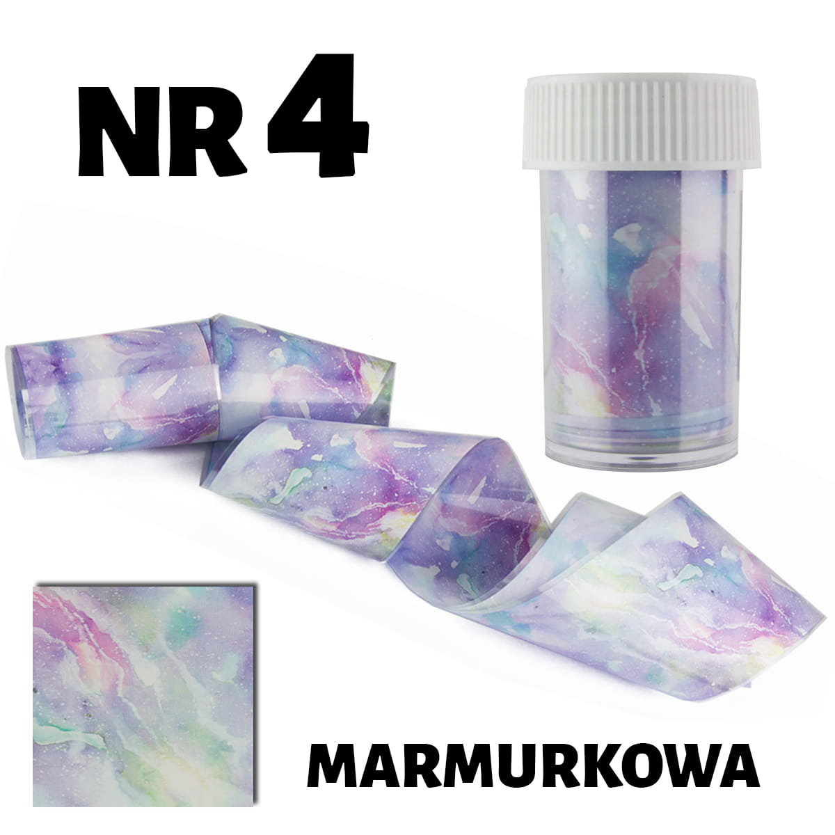 Folia Transferowa Marmurkowa Holo 100 CM 4