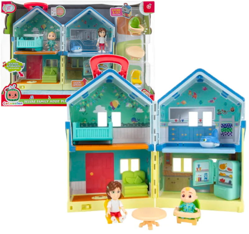 Cocomelon Domek Family House 2 Figurki + Akcesoria