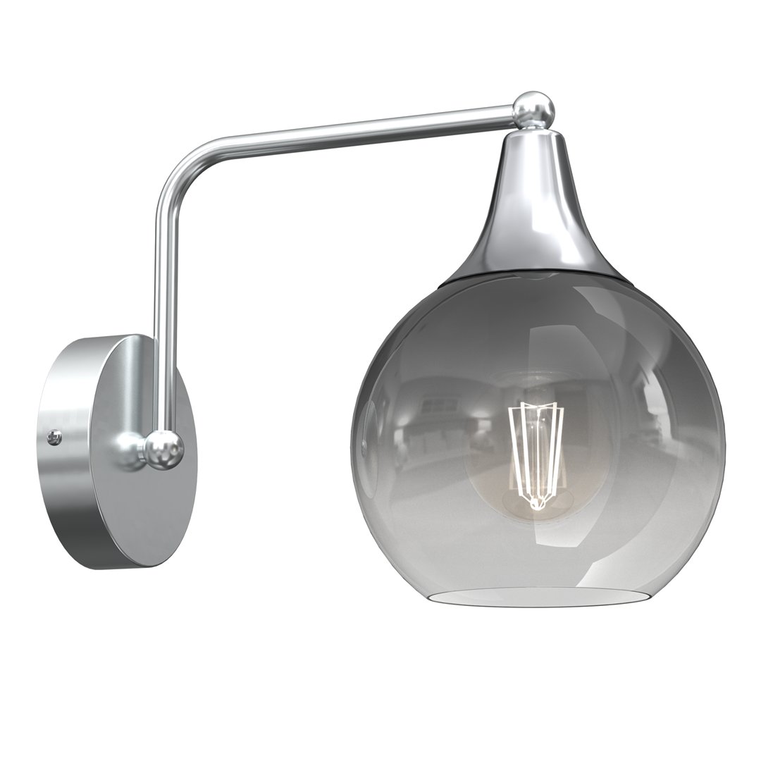 Milagro Kinkiet PALLA SILVER 1xE27 MLP8319