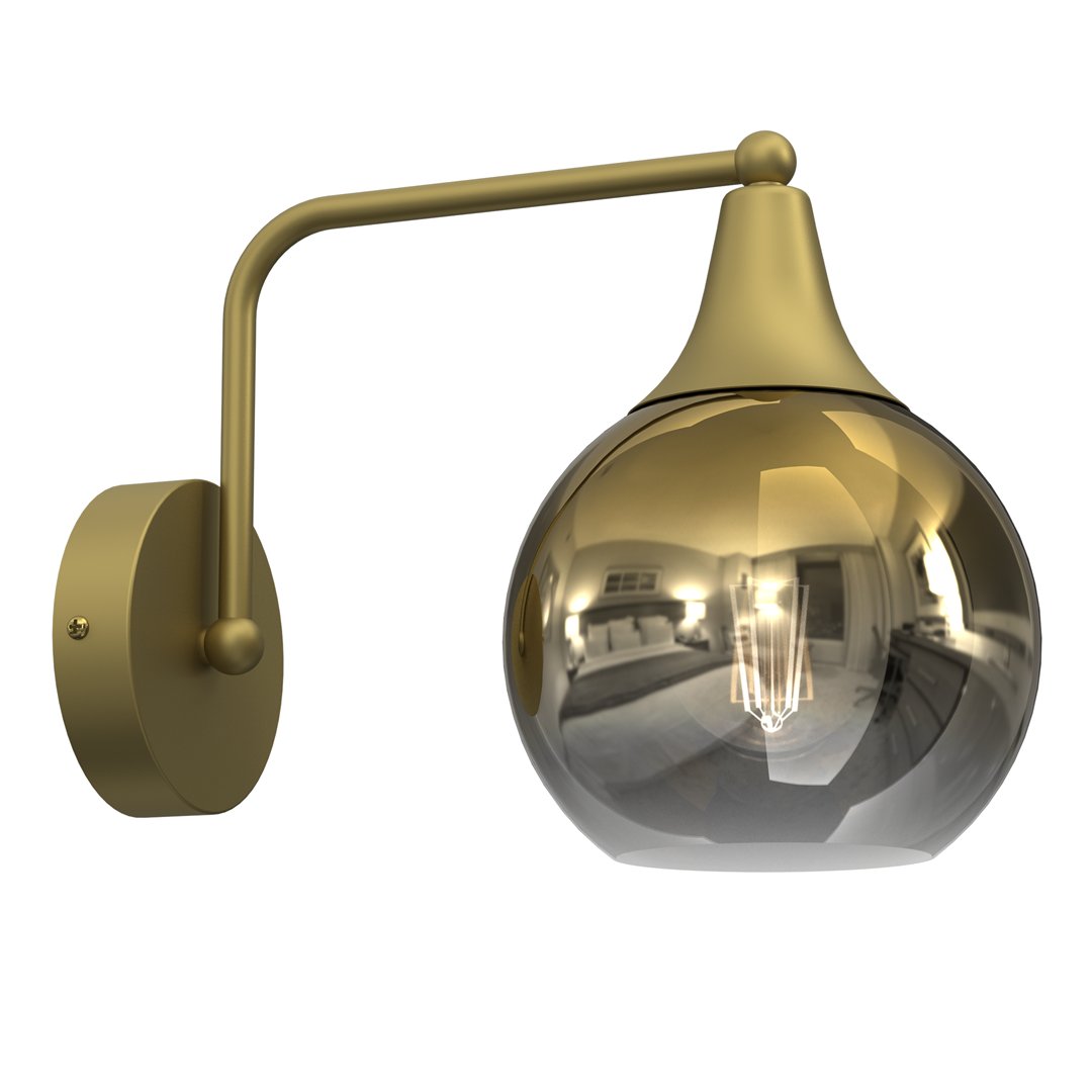 Milagro Kinkiet PALLA GOLD 1xE27 MLP8399