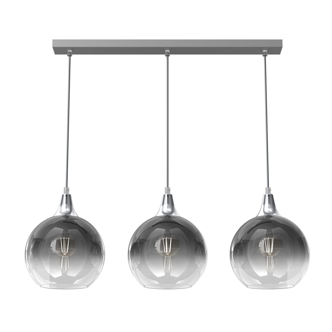 Milagro Lampa wisząca PALLA SILVER 3xE27 MLP8322