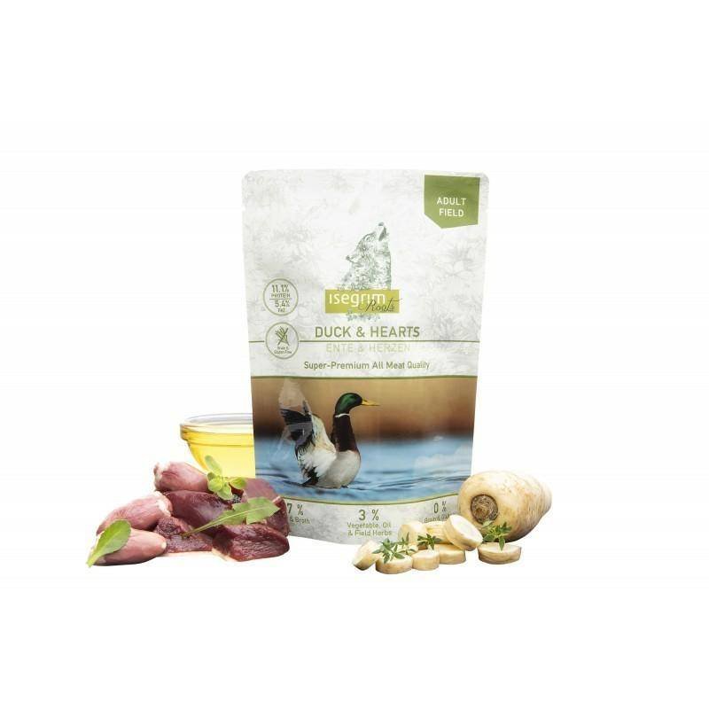 Isegrim Roots Duck Hearts 410g Kaczka Serca