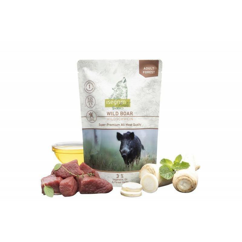 Isegrim Roots Wild Boar 410g Dziczyzna Jednobiałko