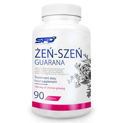 SFD nutrition Żeń-Szeń Guarana 90tab