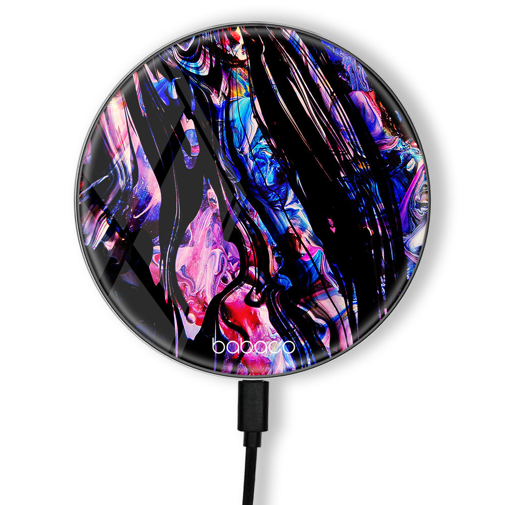 Ładowarka Indukcyjna Abstrakt 028 Babaco Wielobarwny