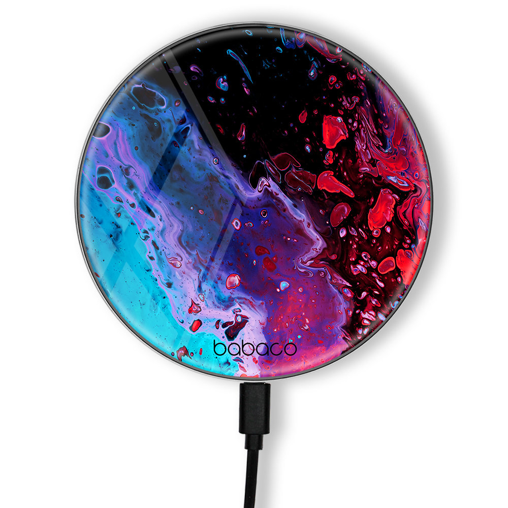 Ładowarka Indukcyjna Abstrakt 016 Babaco Wielobarwny