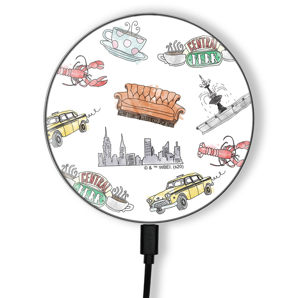 Ładowarka indukcyjna Friends 011 Friends Biały / Friends