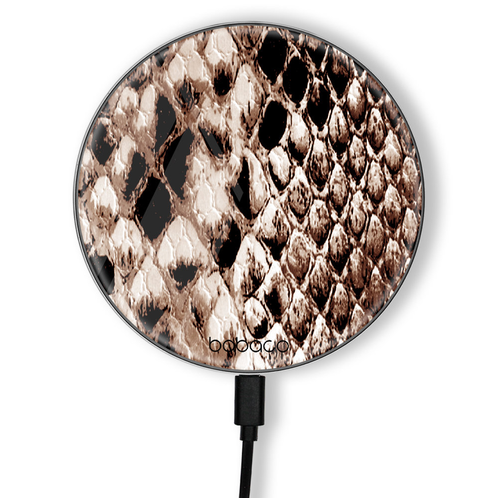 Ładowarka Indukcyjna Zwierzęta 005 Wąż Babaco Brązowy