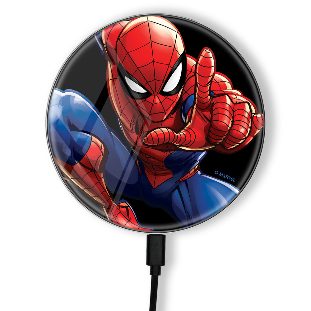 Ładowarka Indukcyjna Spider Man 022 Marvel Wielobarwny