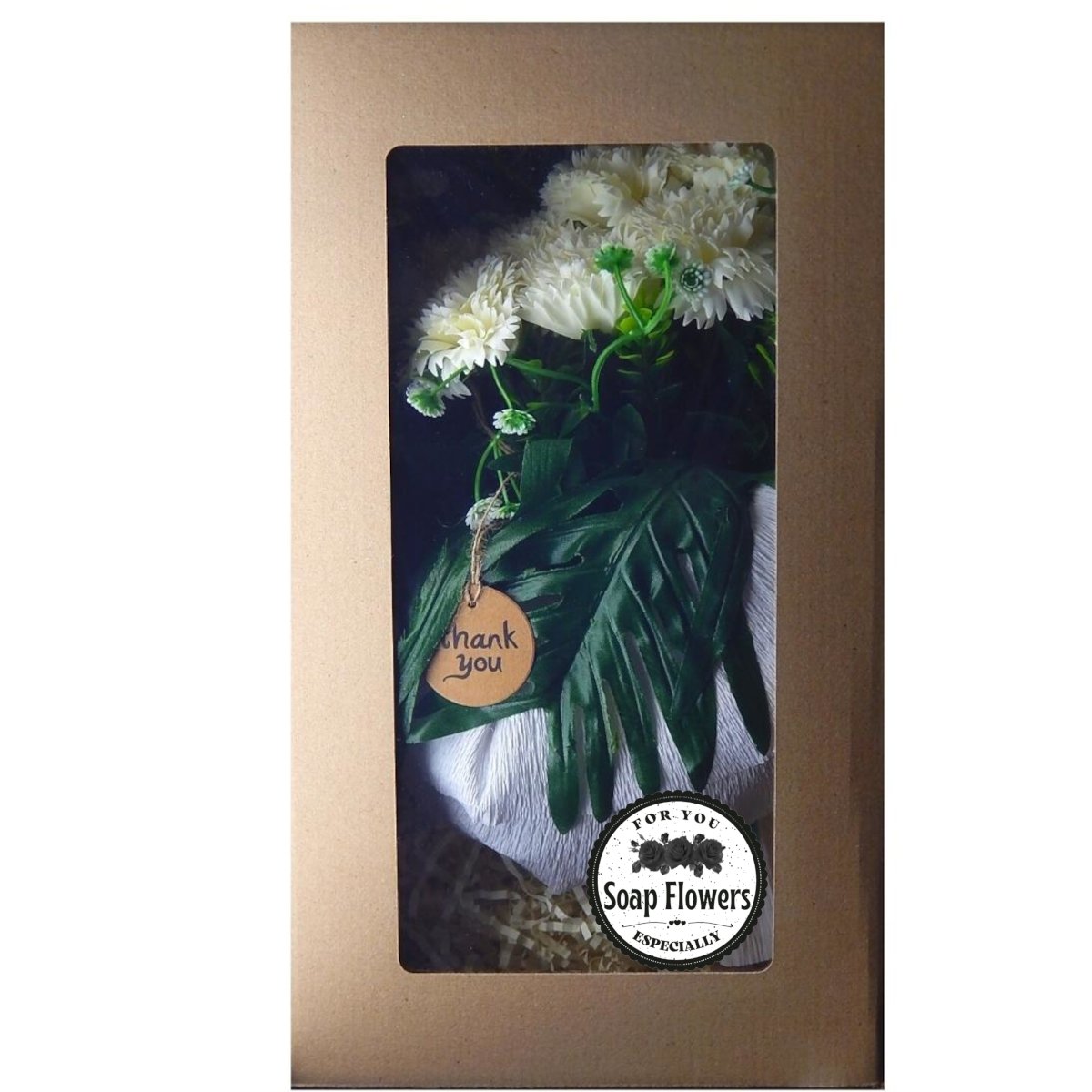 Stelaż Do Bukietu+7 Mydlanych Goździków DIY