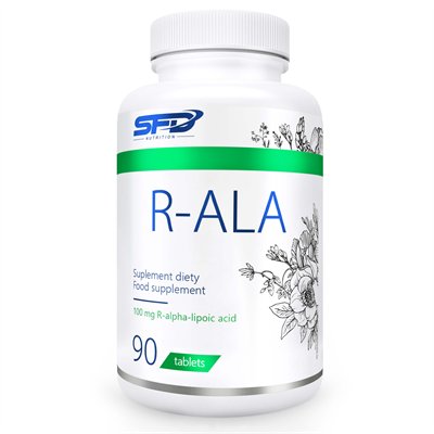 Фото - Вітаміни й мінерали SFD R-ALA, Kwas alfa-liponowy  100 mg Tabletki(ALA)