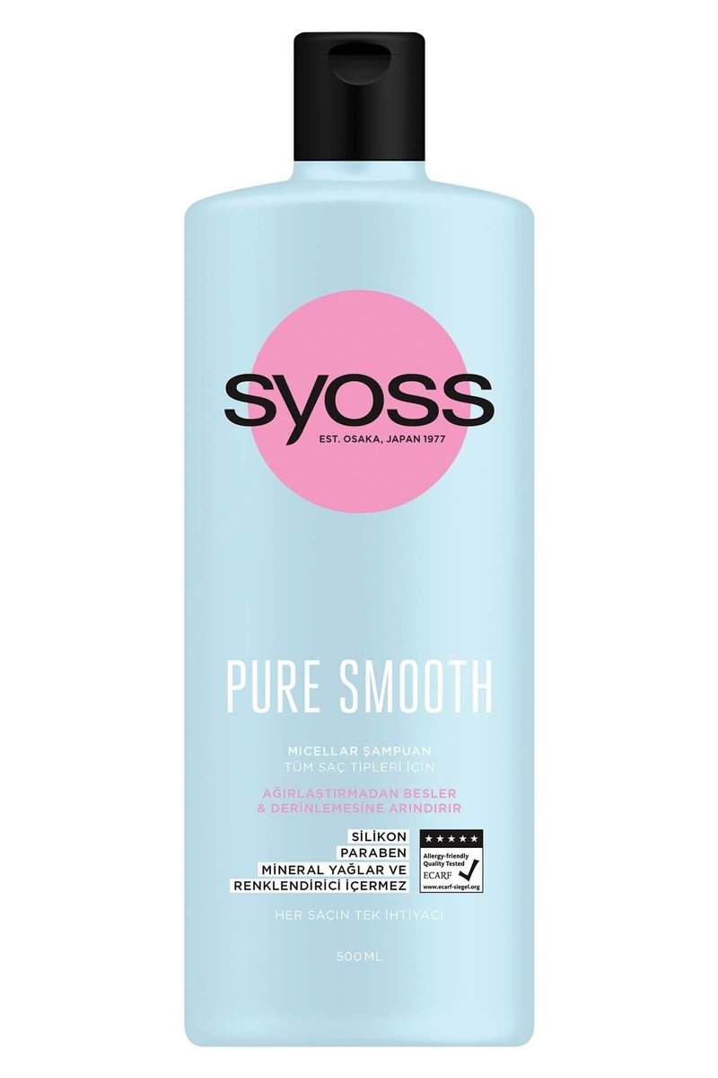 Syoss Professional Performance Professional Performance Pure Smooth szampon do włosów 500 ml