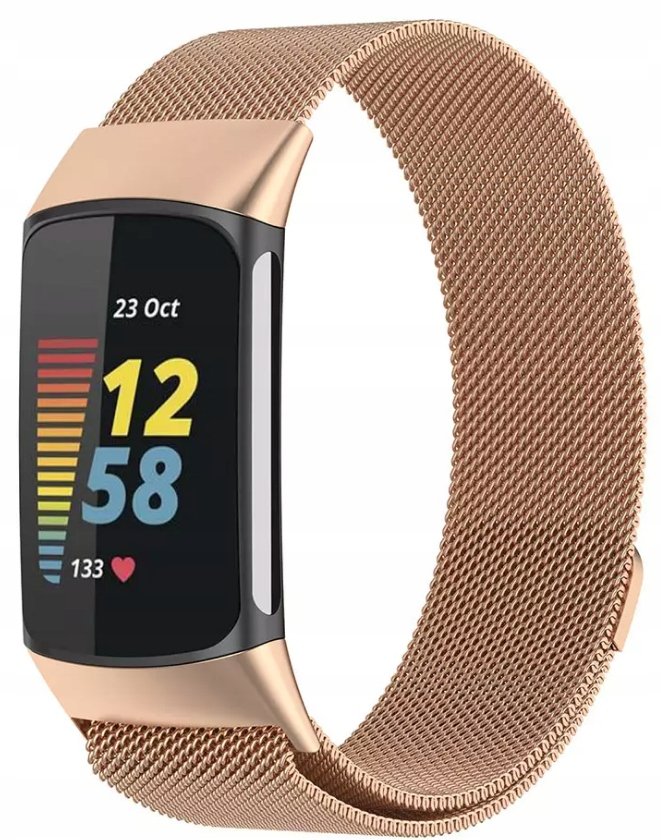 PASEK Bransoleta stalowa opaska do Fitbit Charge 5