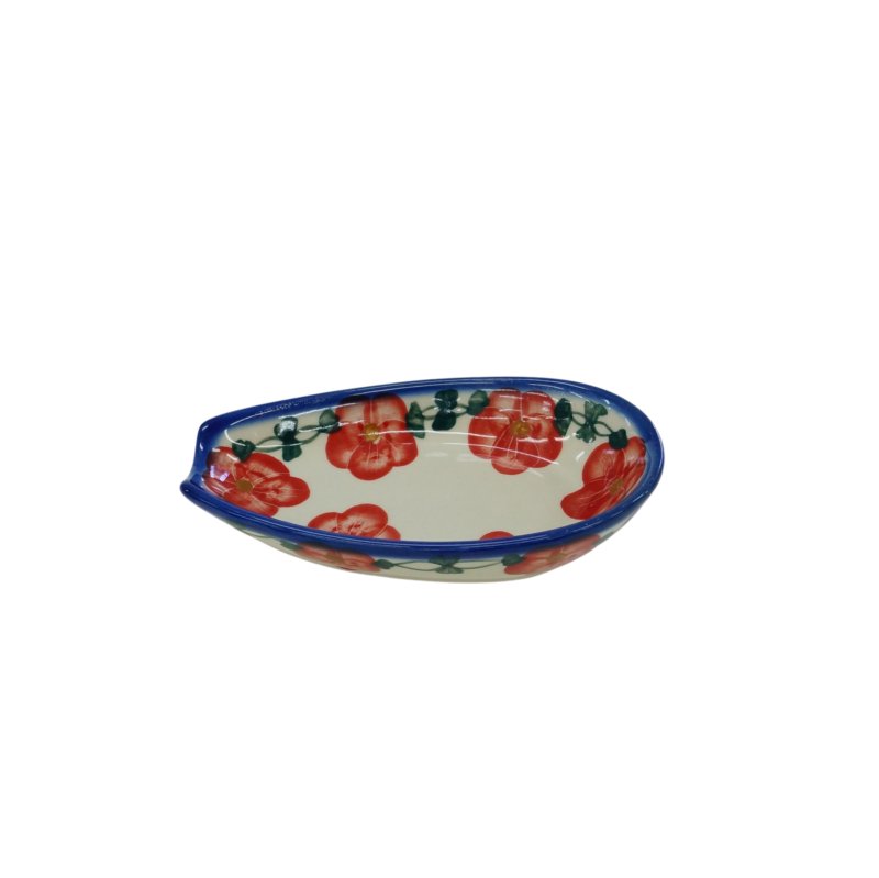Ceramiczna podstawka na łyżkę Ceramika Bolesławiec