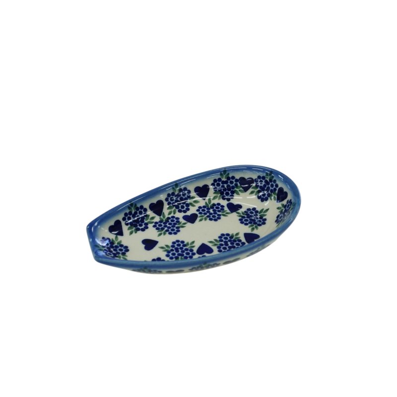 Ceramiczna podstawka na łyżkę Ceramika Bolesławiec