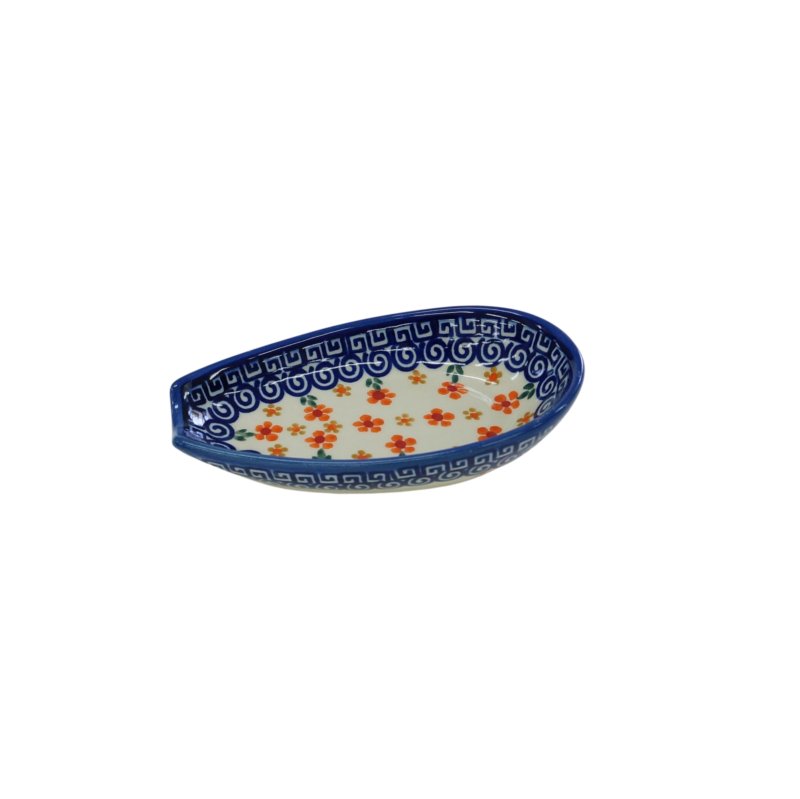 Ceramiczna podstawka na łyżkę Ceramika Bolesławiec