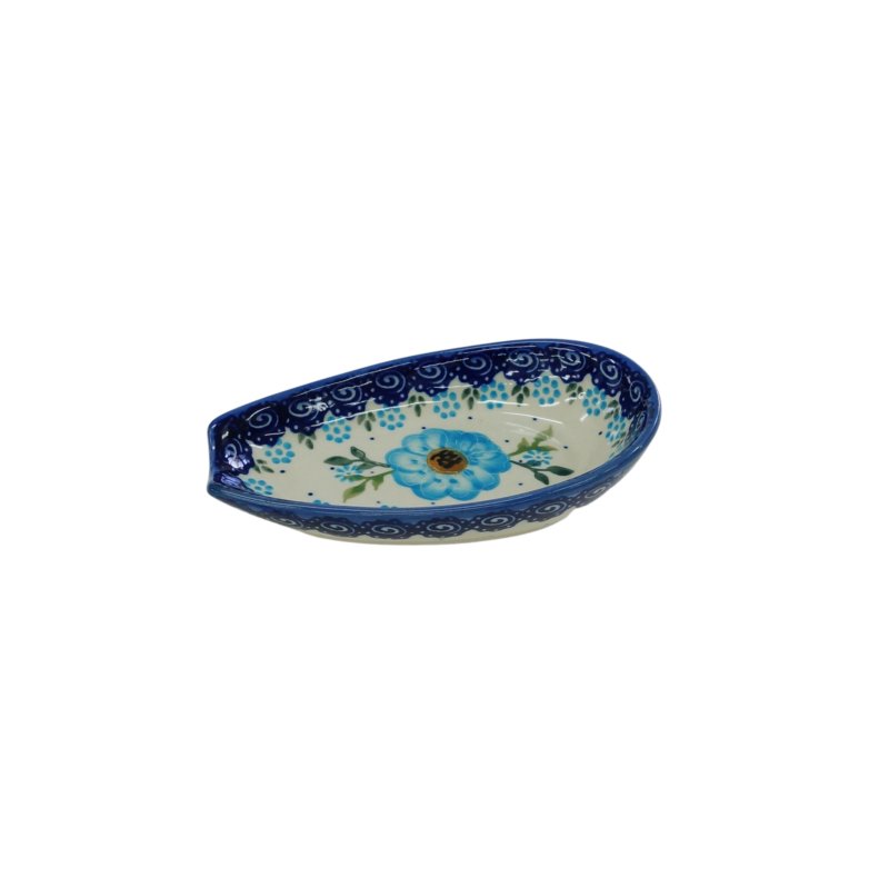 Ceramiczna podstawka na łyżkę Ceramika Bolesławiec