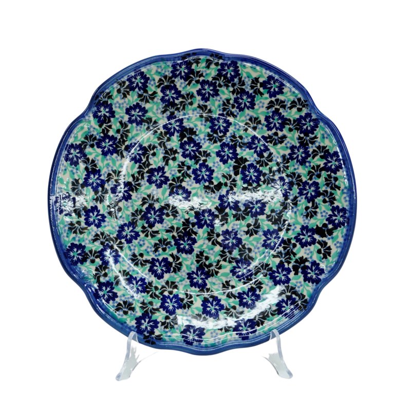 Ceramiczny talerz obiadowy 27,5 cm Ceramika Bolesławiec