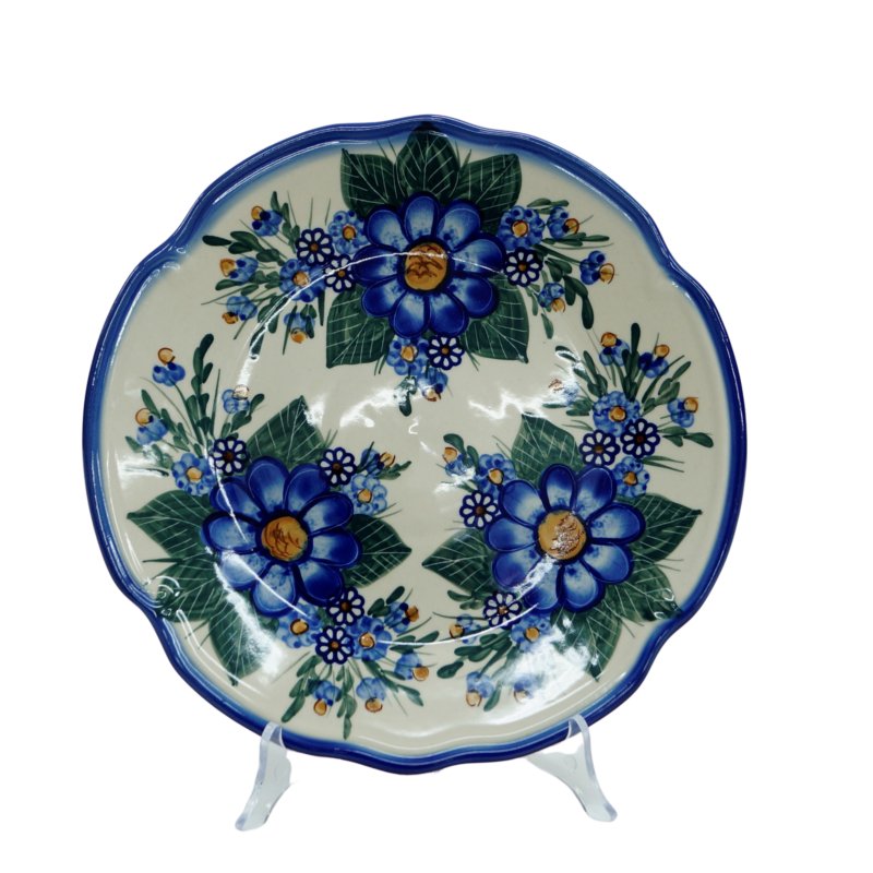 Ceramiczny talerz obiadowy 27,5 cm Ceramika Bolesławiec