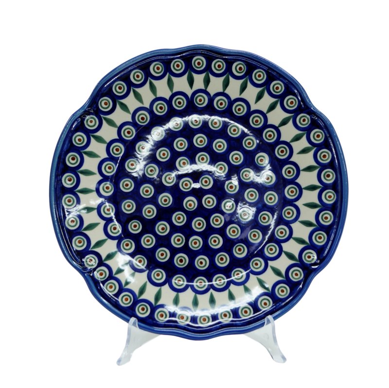 Ceramiczny talerz obiadowy 27,5 cm Ceramika Bolesławiec