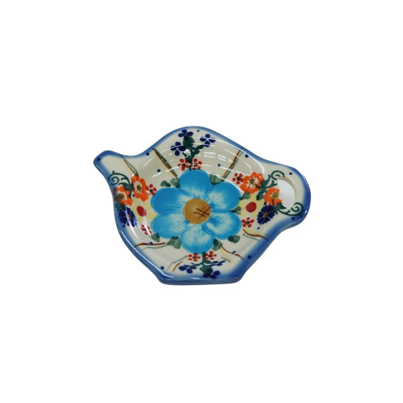 Ceramiczna podstawka na herbatę Ceramika Bolesławiec