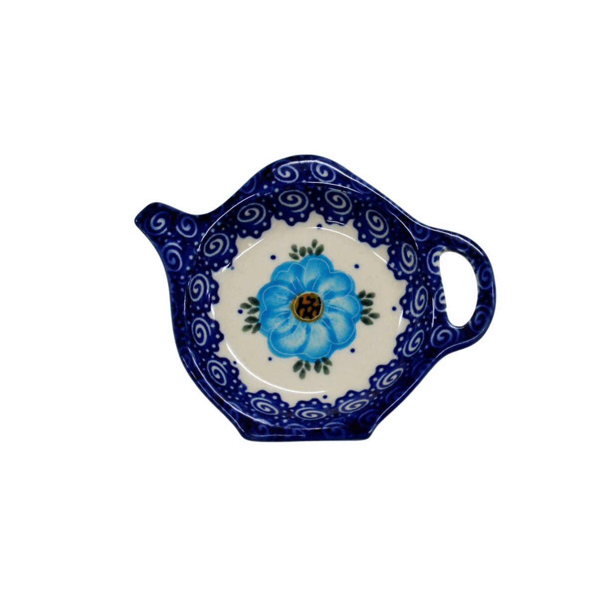 Ceramiczna podstawka na herbatę Ceramika Bolesławiec