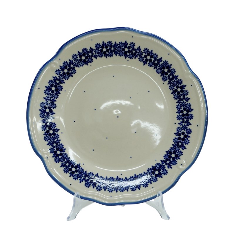 Ceramiczny talerz obiadowy 27,5 cm Ceramika Bolesławiec
