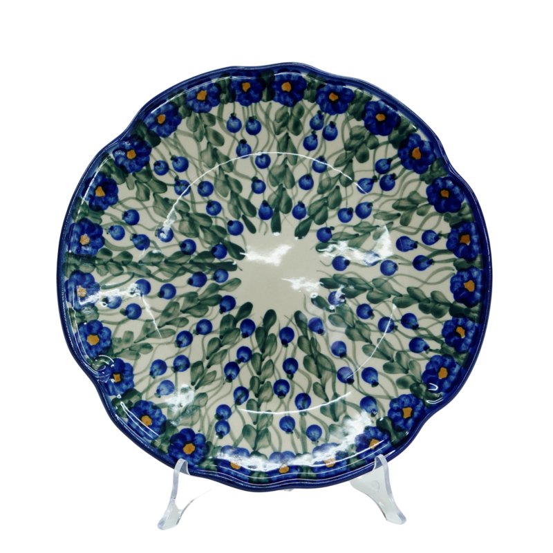 Ceramiczny talerz obiadowy 27,5 cm Ceramika Bolesławiec