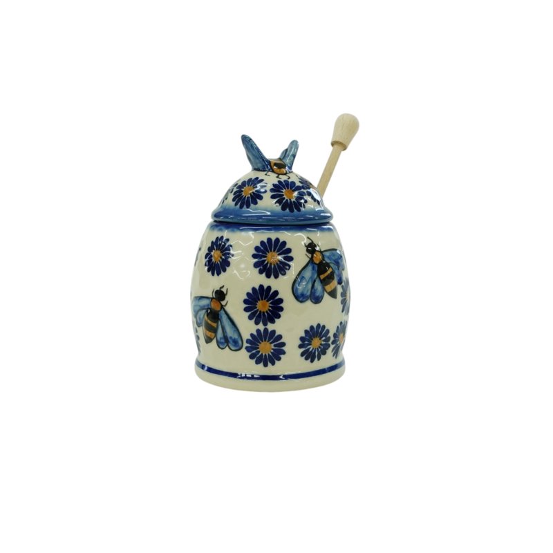 Ceramiczny pojemnik na miód Ceramika Bolesławiec