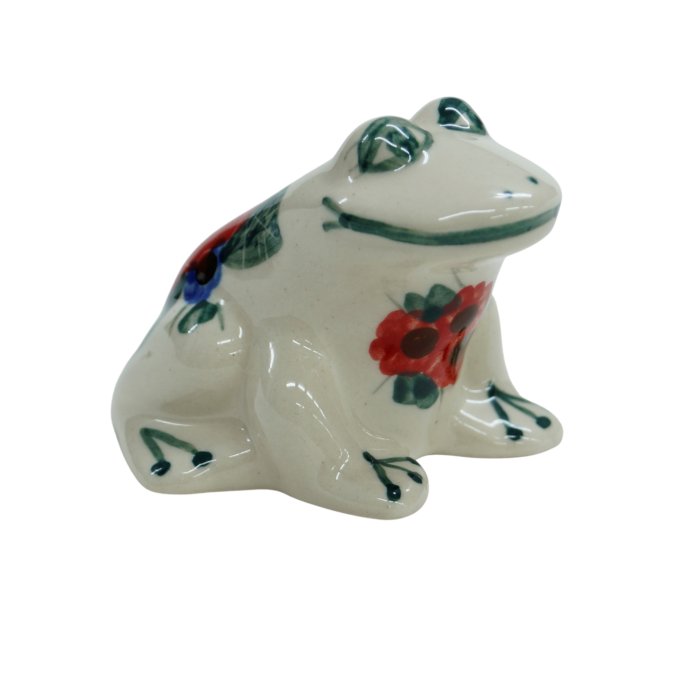 Ceramiczna żabka Ceramika Bolesławiec