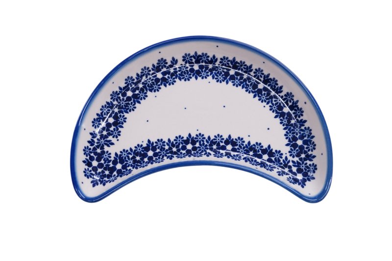 Ceramiczna tacka półksiężyc Ceramika Bolesławiec