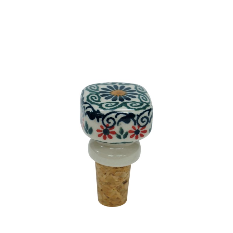 Ceramiczny korek do butelki Ceramika Bolesławiec