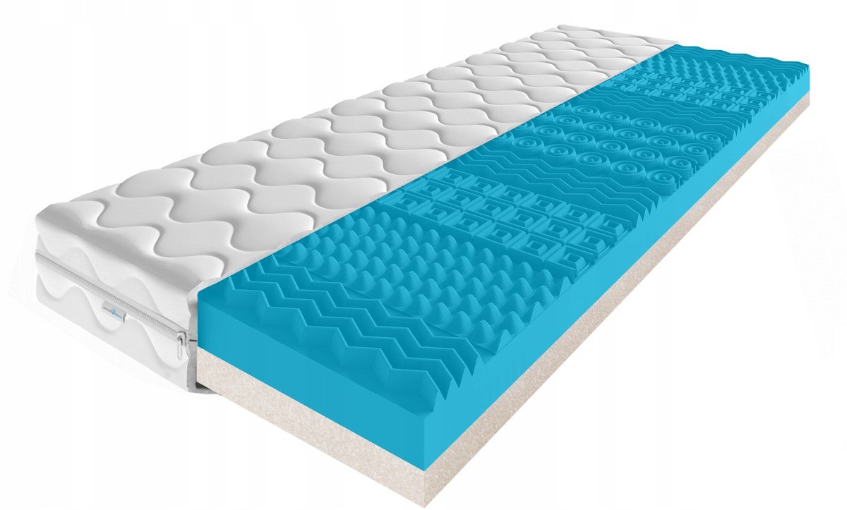 Topper Visco 160 x 200– materac masujący nawierzchniowy o grubości 8 cm