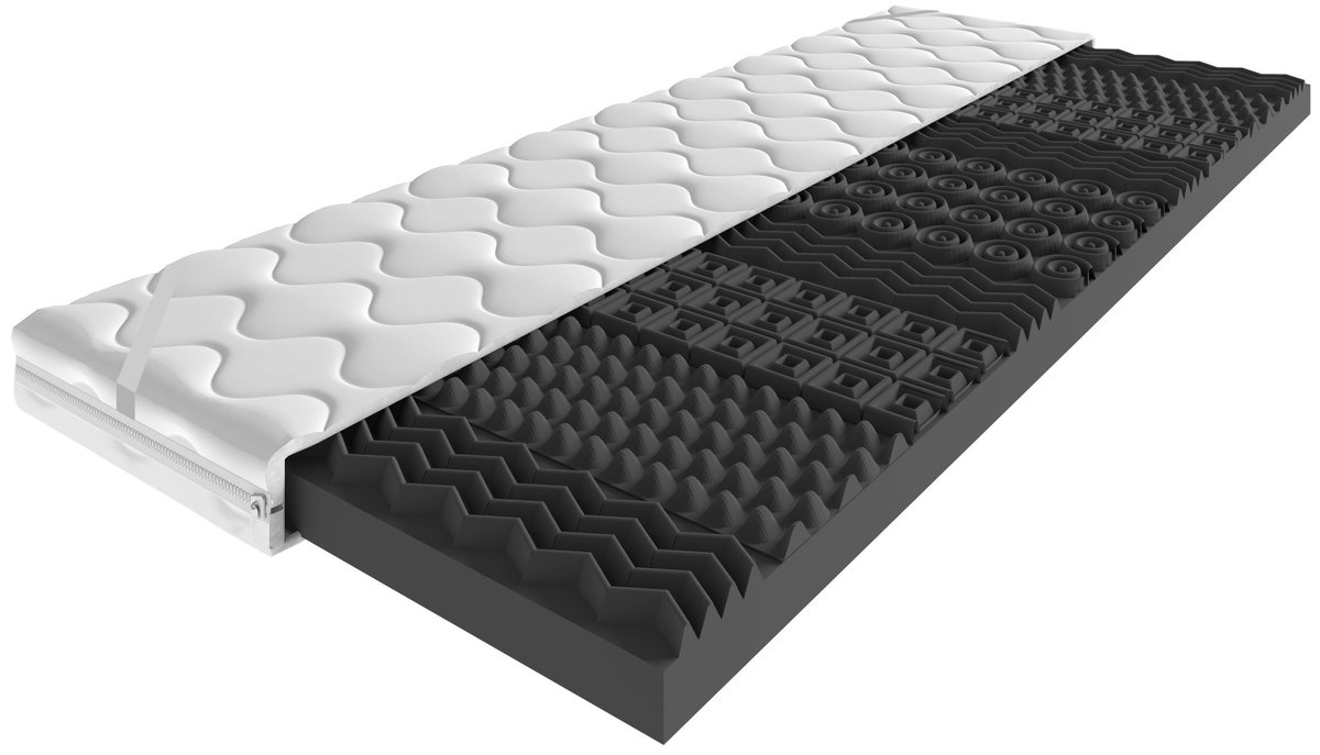 Venerdi Black Topper 90 x 200 – materac masujący nawierzchniowy o grubości 7 cm