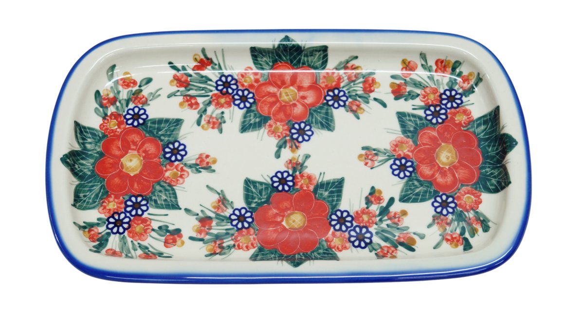 Ceramiczny półmisek prostokątny Ceramika Bolesławiec