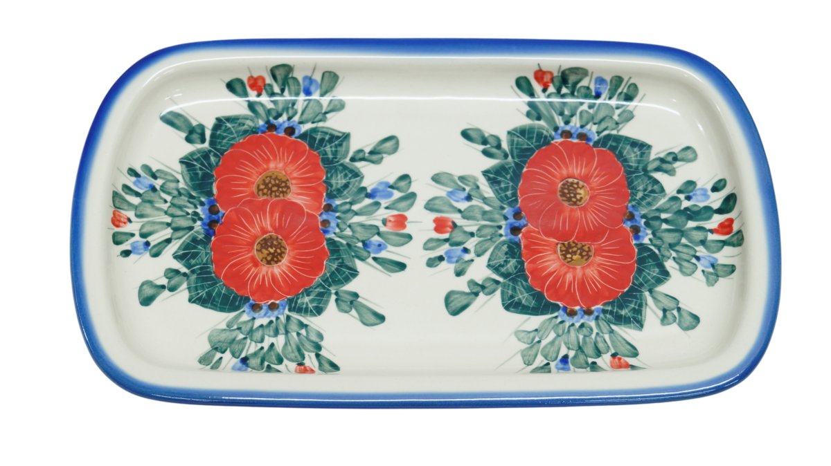 Ceramiczny półmisek prostokątny Ceramika Bolesławiec
