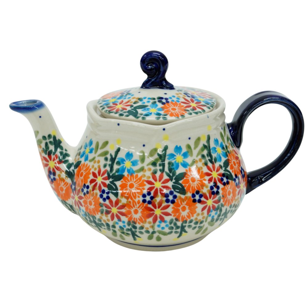 Ceramiczna czajnik mały Ceramika Bolesławiec