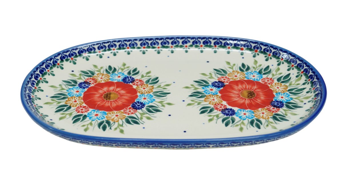 Ceramiczna półmisek średni Ceramika Bolesławiec