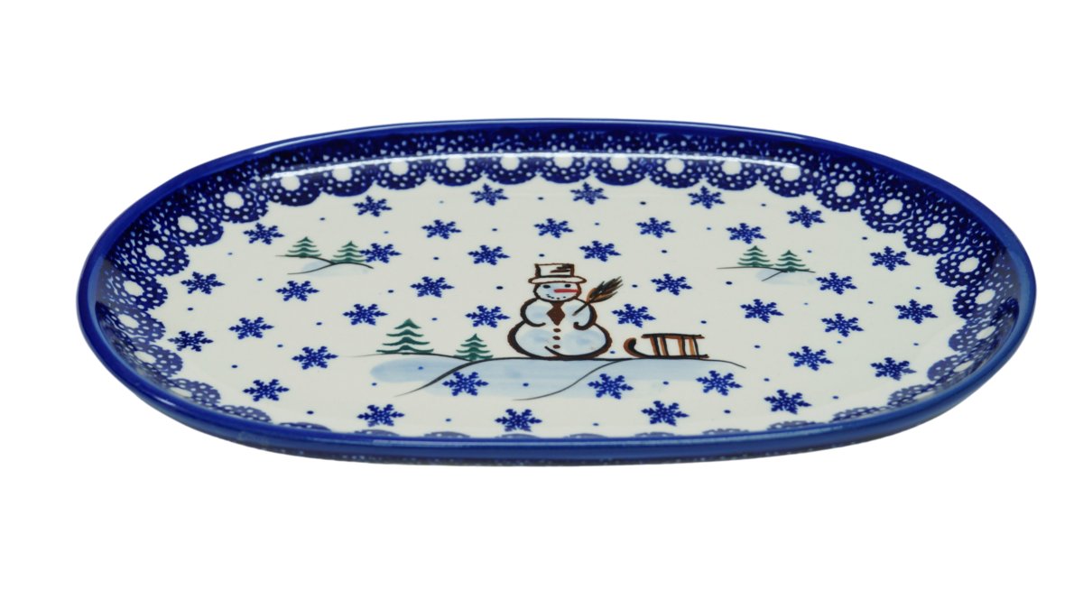 Ceramiczna półmisek średni Ceramika Bolesławiec