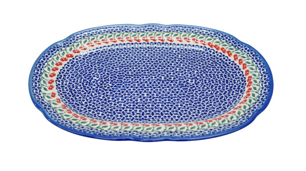 Ceramiczny półmisek owalny Ceramika Bolesławiec