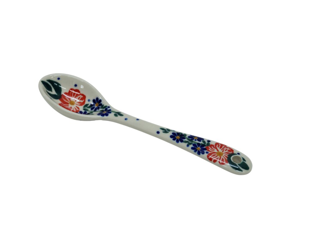 Ceramiczna łyżka deserowa Ceramika Bolesławiec