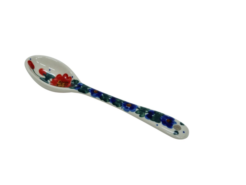 Ceramiczna łyżka deserowa Ceramika Bolesławiec