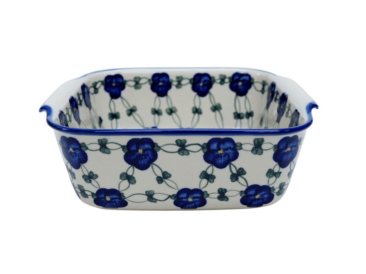 Ceramiczne naczynie kwadratowe duże Ceramika Bolesławiec