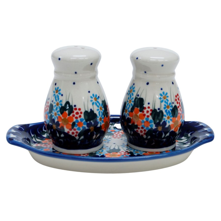 Ceramiczny zestaw solniczka Ceramika Bolesławiec