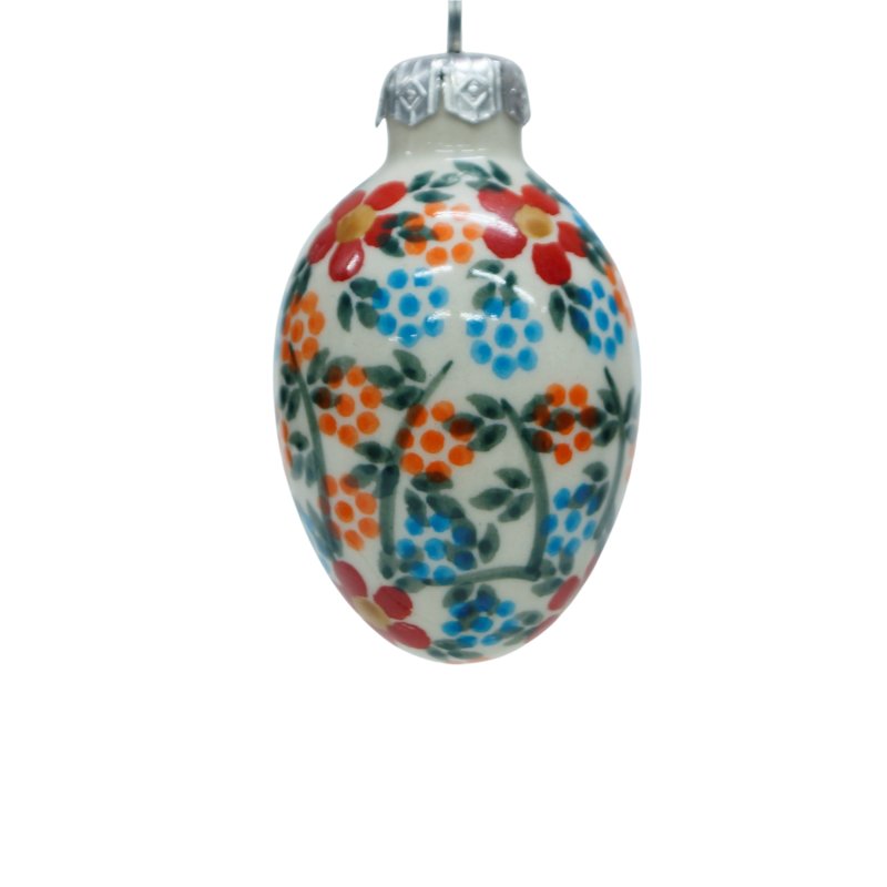 Ceramiczna pisanka mała Ceramika Bolesławiec