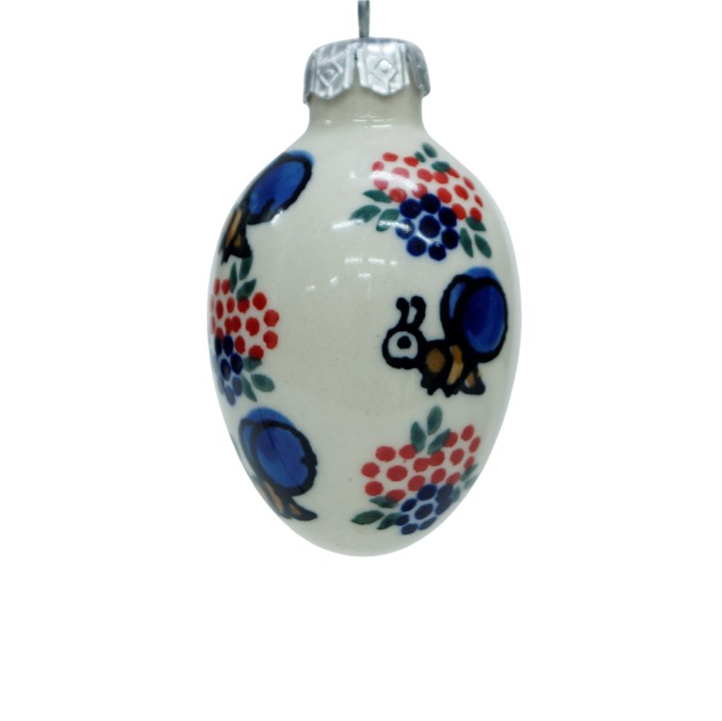 Ceramiczna pisanka mała Ceramika Bolesławiec