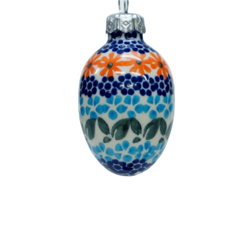 Ceramiczna pisanka mała Ceramika Bolesławiec